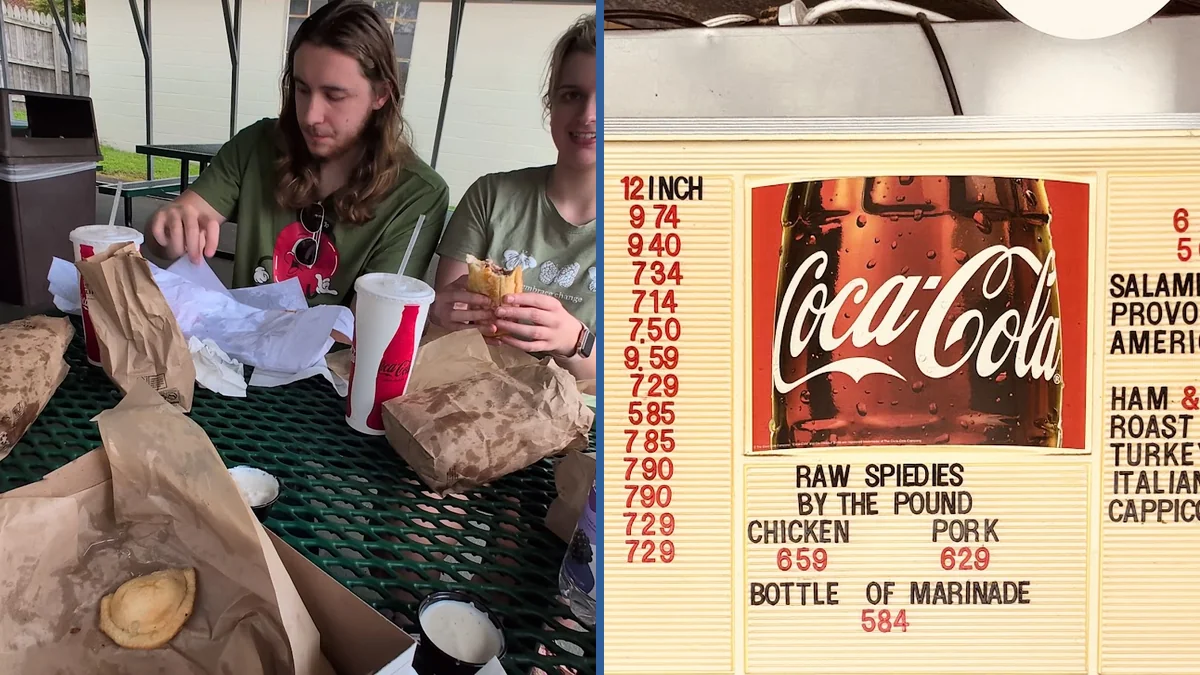 Simple counter-service setup inside a fast-food restaurant.